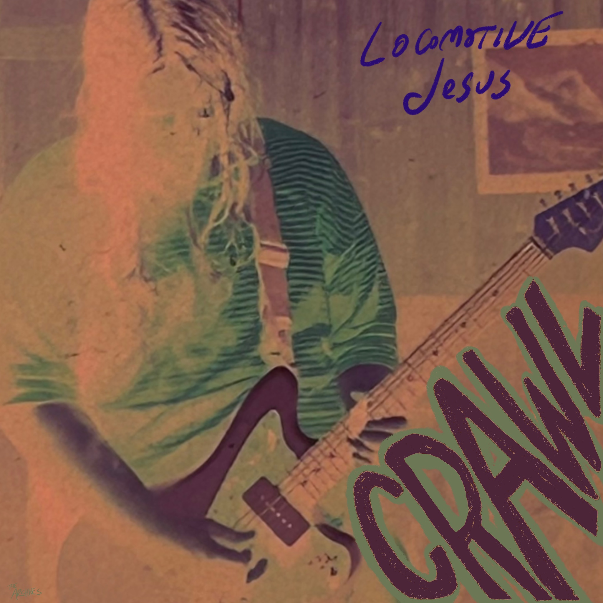 Crawl cover art — Locomotive Jesus