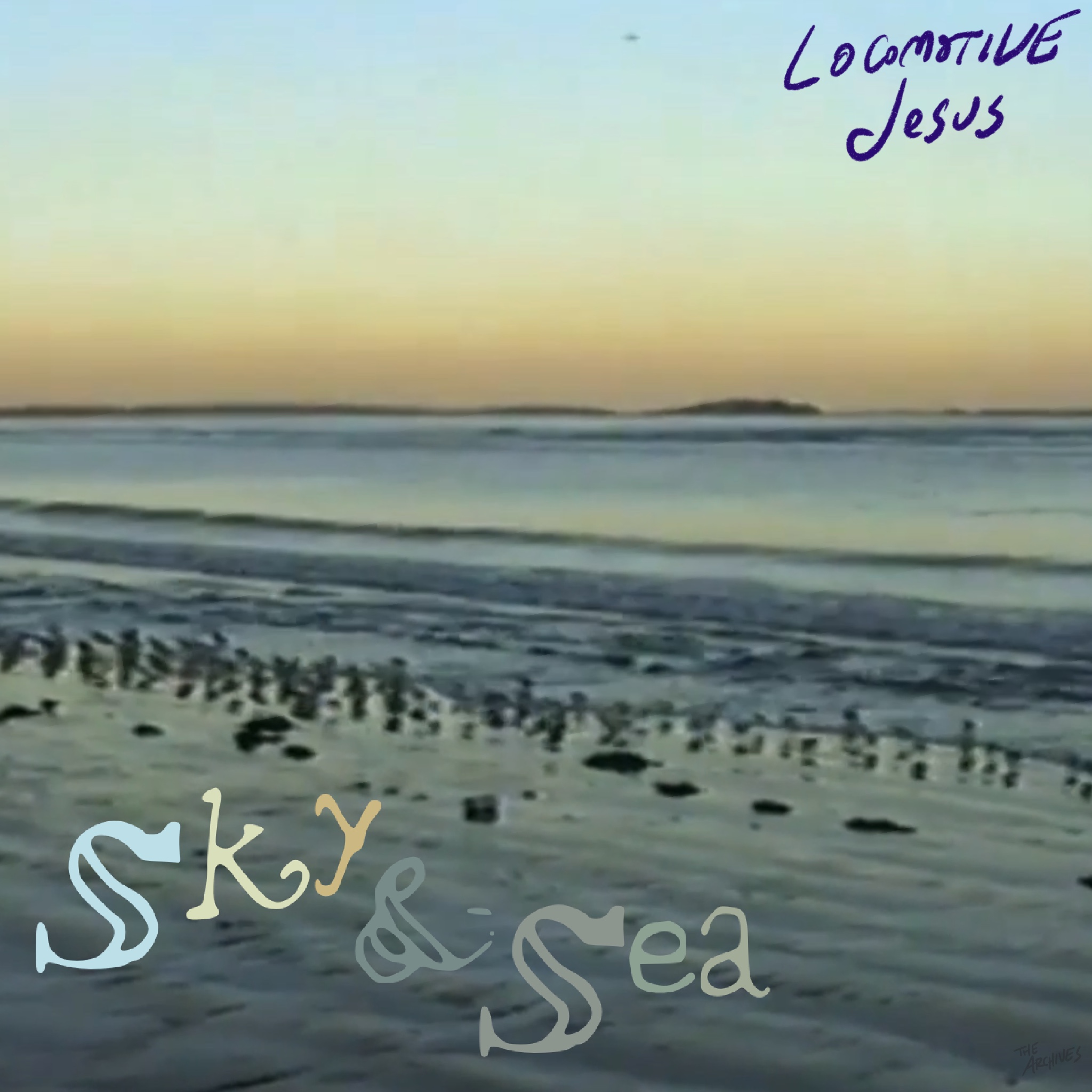 Sky & Sea cover art — Locomotive Jesus